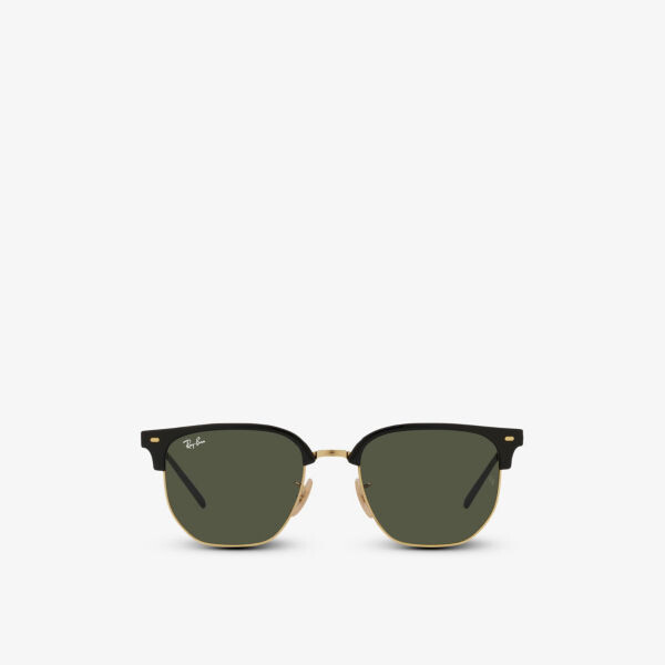 

RB4416 Новые солнцезащитные очки Clubmaster с пропионатом Ray-Ban, черный