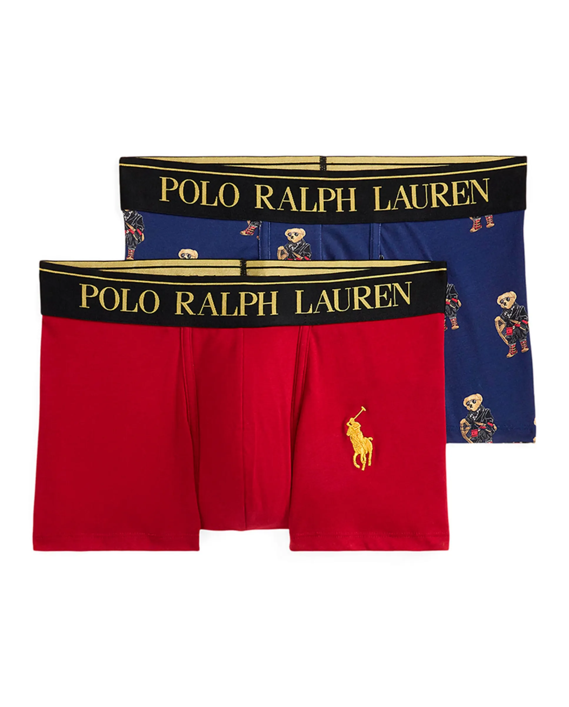 

Набор из двух мужских хлопковых боксеров в разных цветах Polo Ralph Lauren