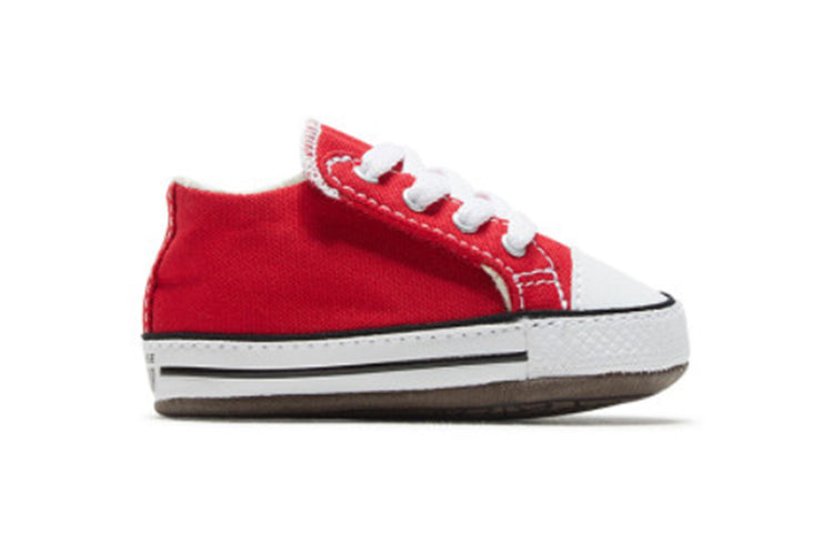 Кеды Converse Chuck Taylor All Star Cribster Mid Toddler/Youth Red, красный — фото 2