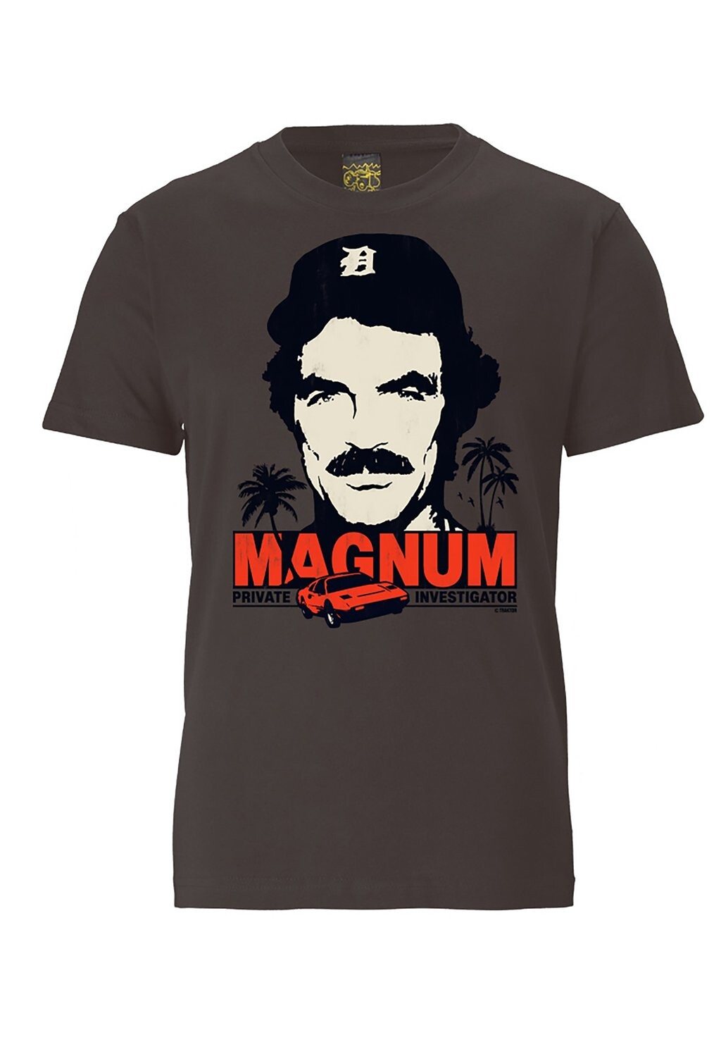 

Футболка с принтом MAGNUM LOGOSHIRT, темно-серый