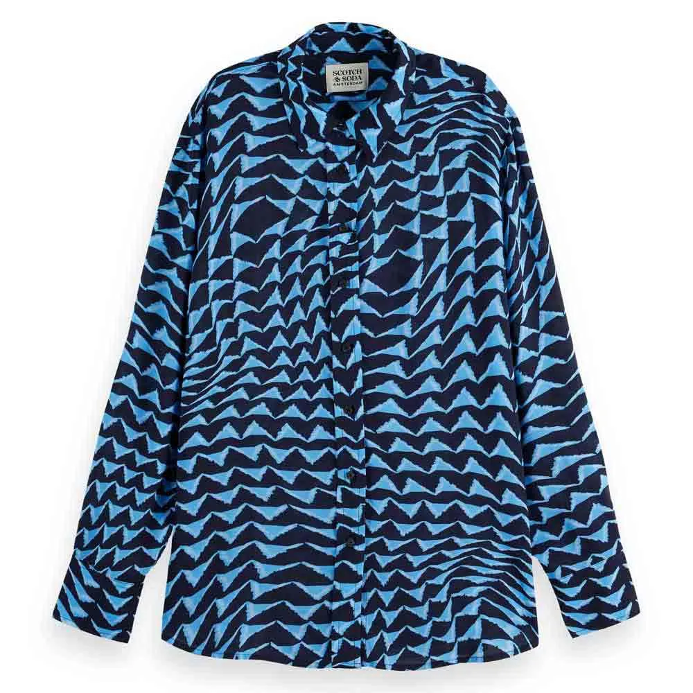 

Рубашка с длинным рукавом Scotch & Soda U9B00678T, синий