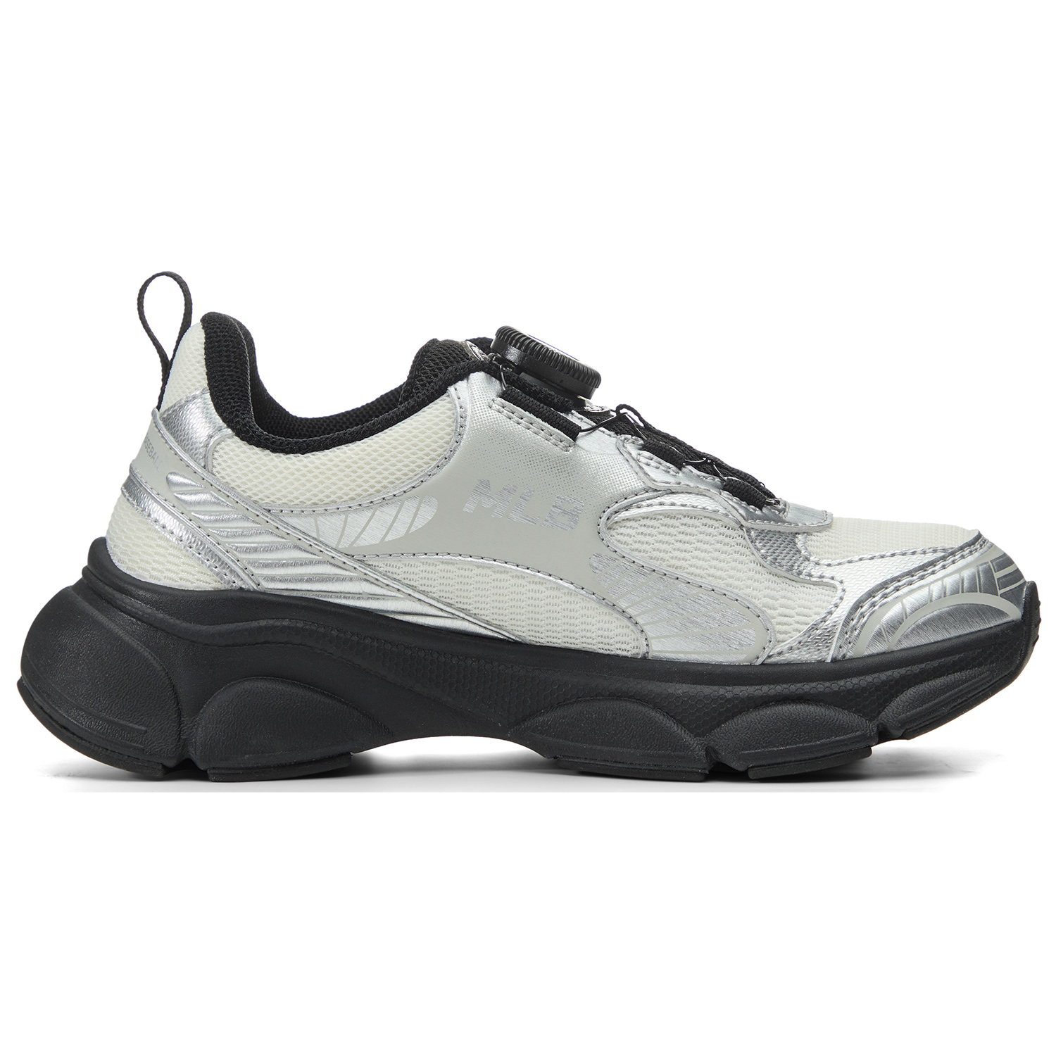 Кроссовки детские New York Yankees Shock Absorbers Low Top для бега MLB, серебряный — фото 2