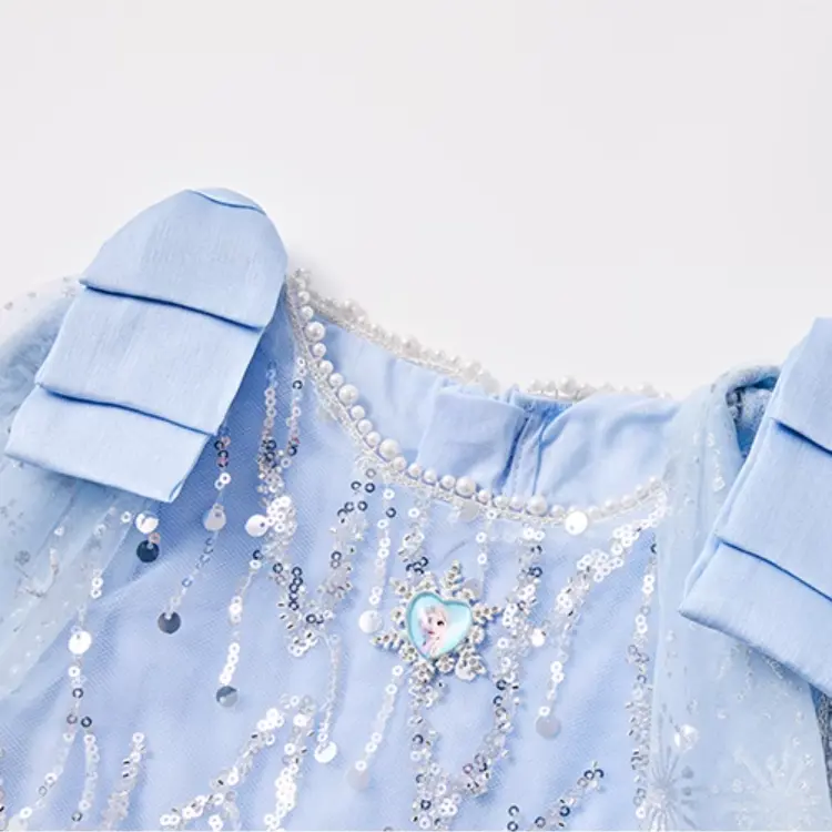Disney Платье Frozen Series Blue для детей 3-7 лет — фото 4