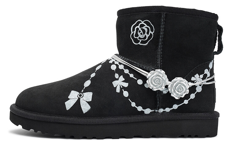 

CLASSIC MINI Зимние ботинки женские серебристые Ugg
