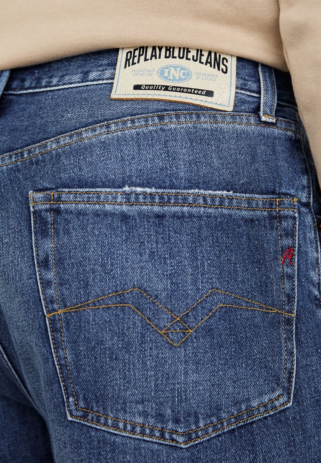 

Джинсы свободного кроя M9Z1 JEANS Replay, темно-синие джинсы