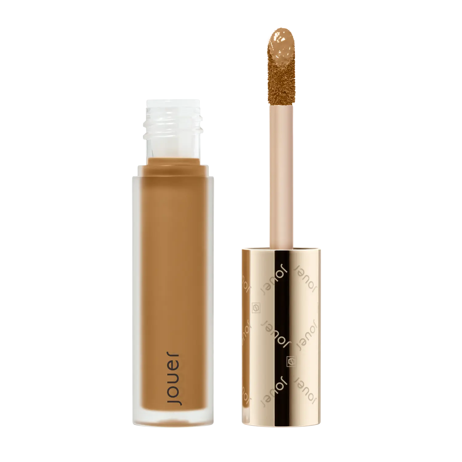 

Жидкий консилер Essential High Coverage Jouer Cosmetics, CafeAuLait (Café Au Lait - Dark skin with olive undertones)