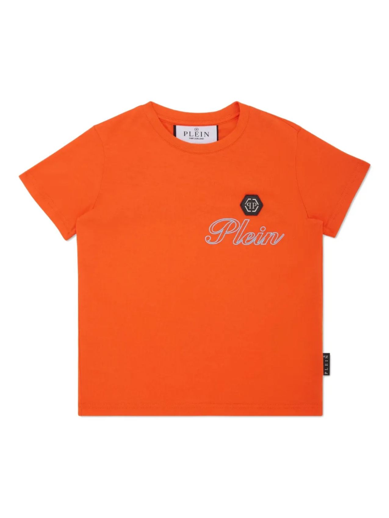

Футболка Philipp Plein Italic Plein, оранжевый