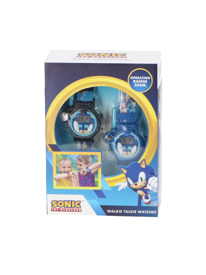 

Интерактивные часы-рация Sonic Kids с радиосвязью, синего цвета