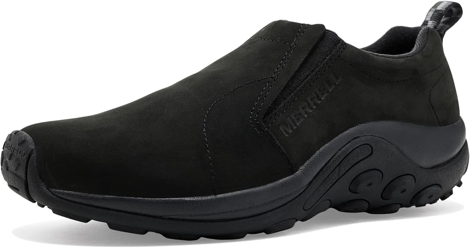 Мокасины из кожи, Merrell, черный
