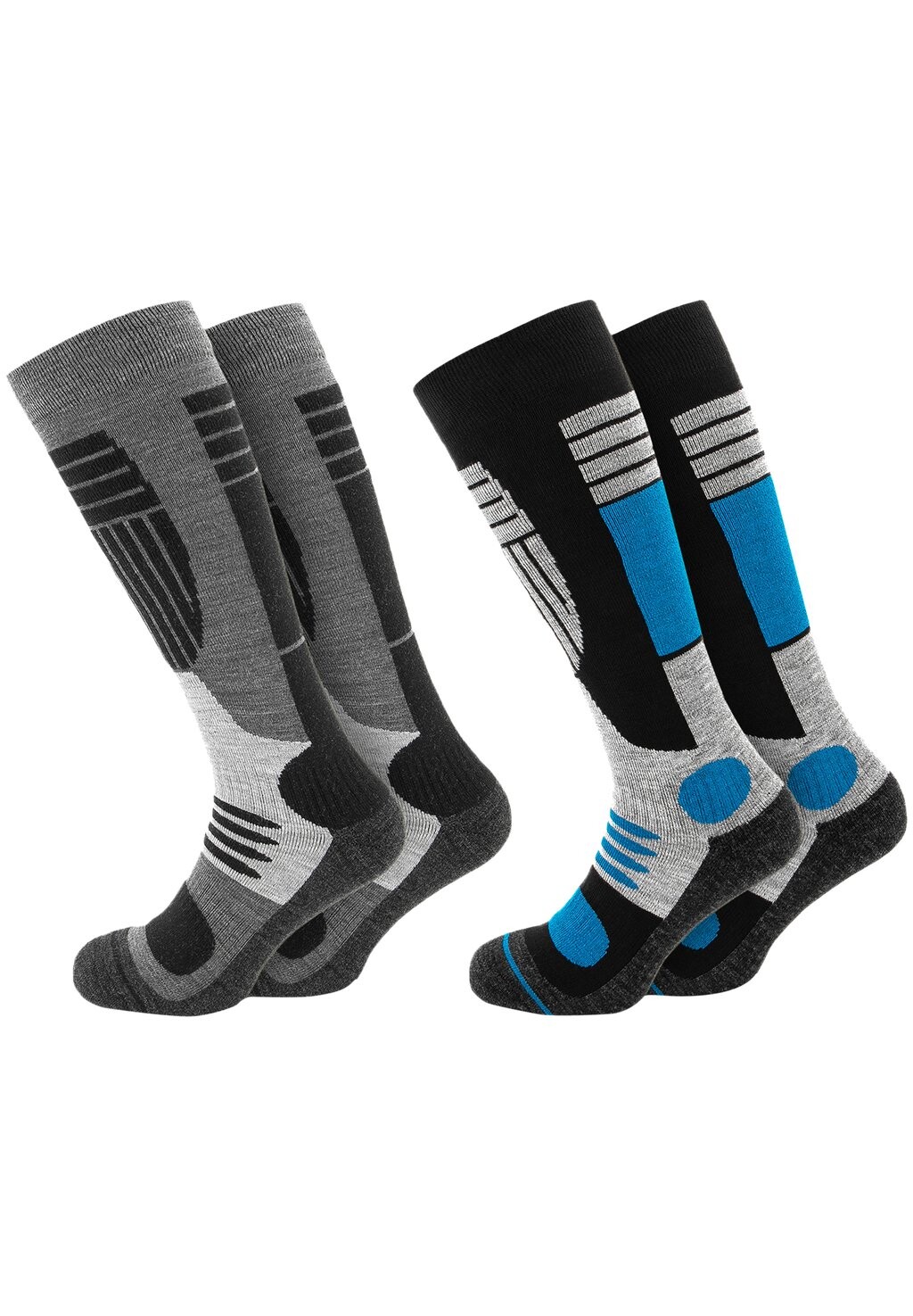

Носки 2 PACK SKISOCKEN Occulto, цвет black blue