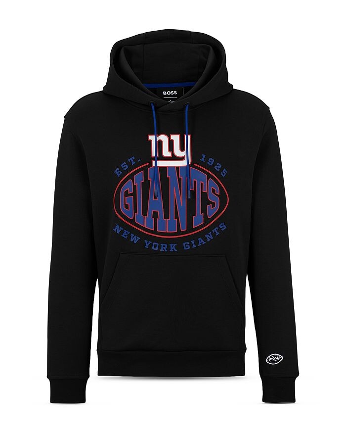 

Пуловер с капюшоном BOSS x NFL Giants, черный