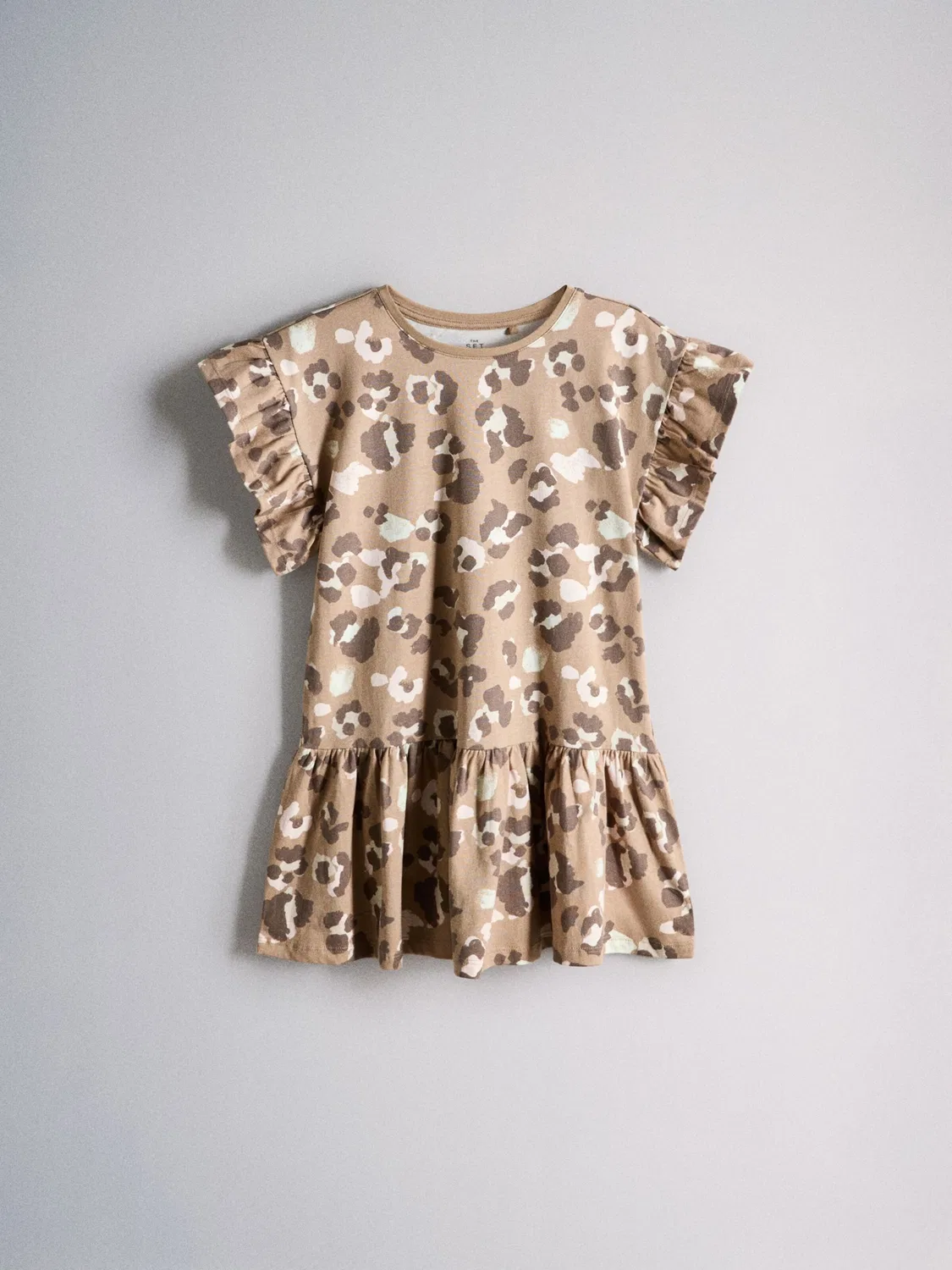 Платье The Set, Light Brown/Pastel Green/Pastel Pink — фото 2