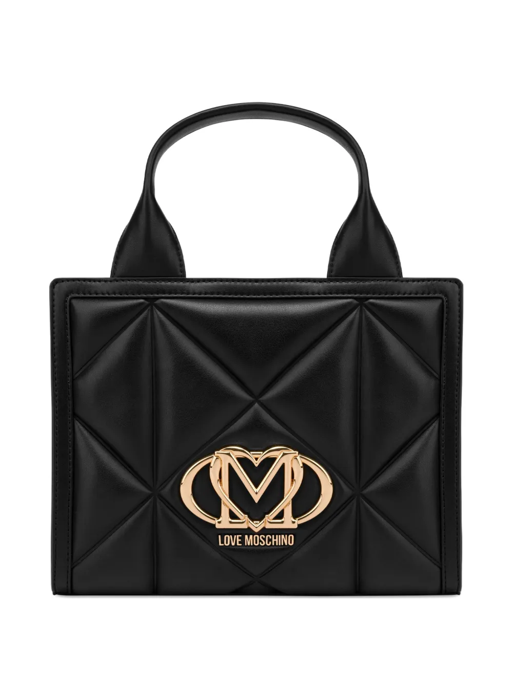 

Сумка-тоут с логотипом Love Moschino, черный