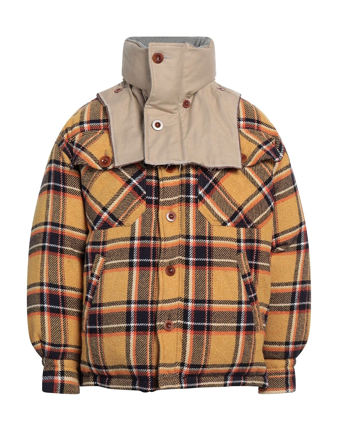 

Пуховик Kolor, горчичный