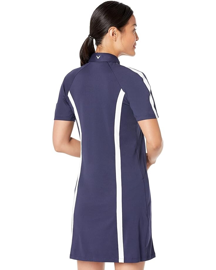 

Платье Callaway Short Sleeve Color-Block Dress, цвет Peacoat/Brilliant White