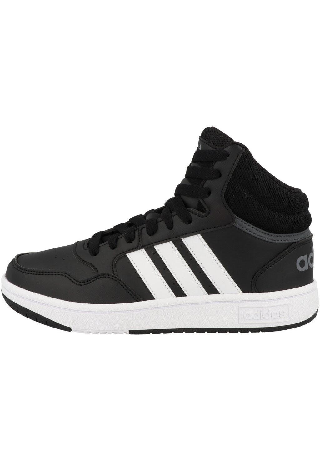 

Обувь для скейтбординга Hoops Mid Unisex adidas Originals, цвет core black footwear white/grey