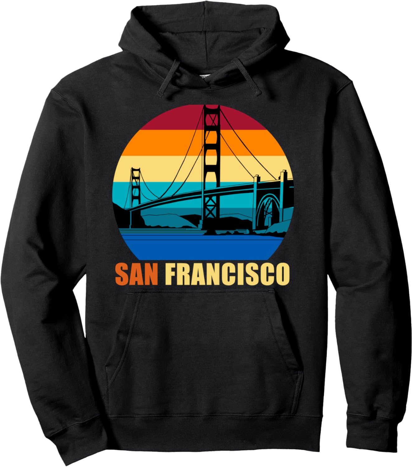 

Худи с надписью «Мост Золотые Ворота, Сан-Франциско, Калифорния» San Francisco California Golden Gate Souvenirs
