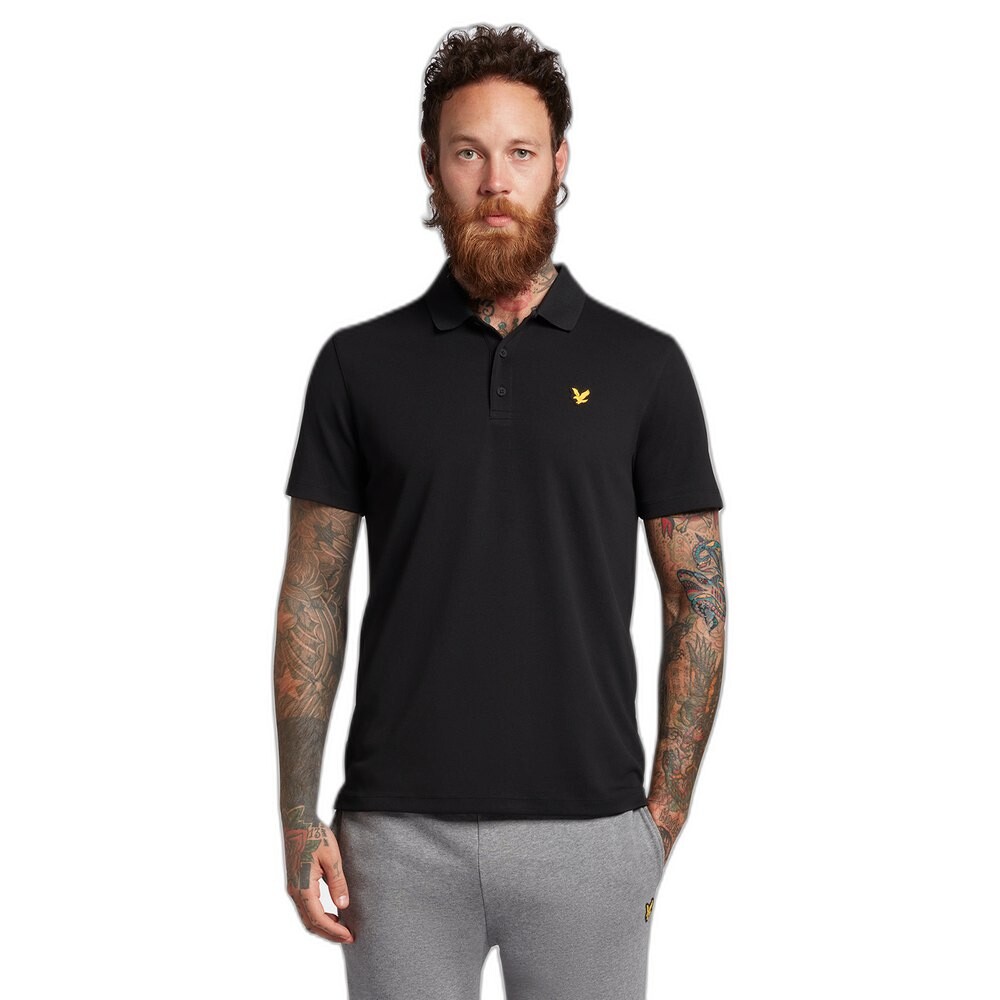 

Поло Lyle & Scott Tech, черный