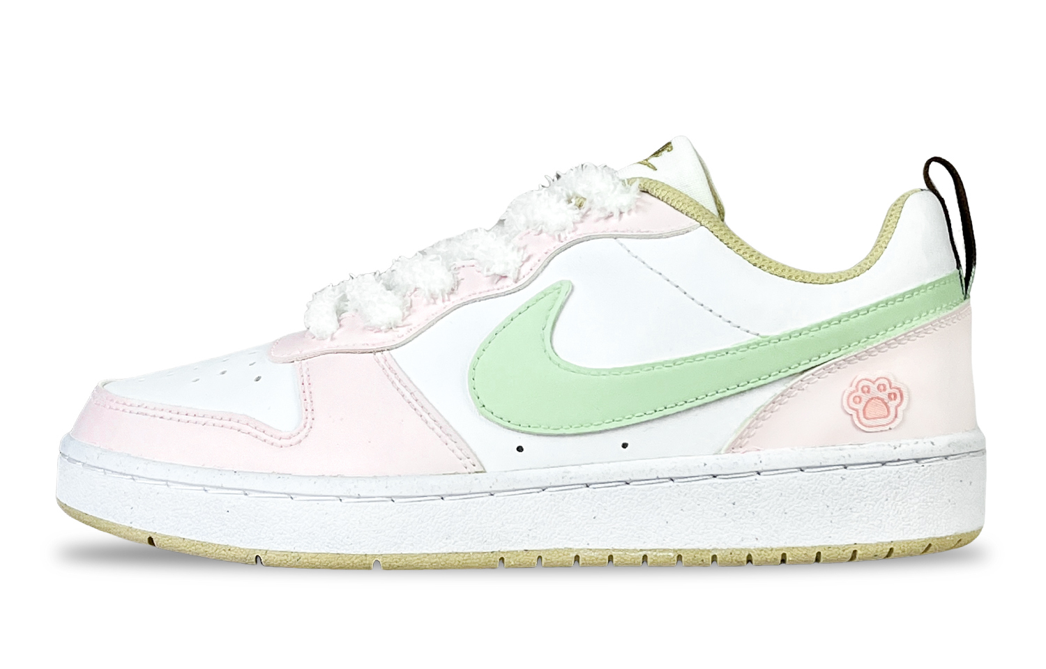 

Детские скейтерские кроссовки Court Borough для младших школьников Nike, зеленый