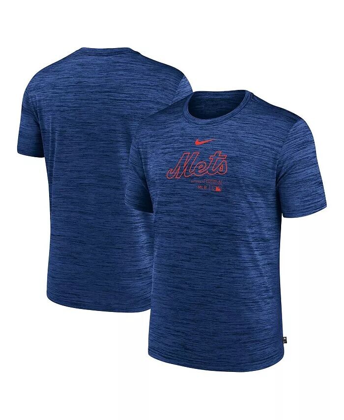 

Мужская футболка Royal New York Mets Authentic Collection Velocity Performance Practice Nike