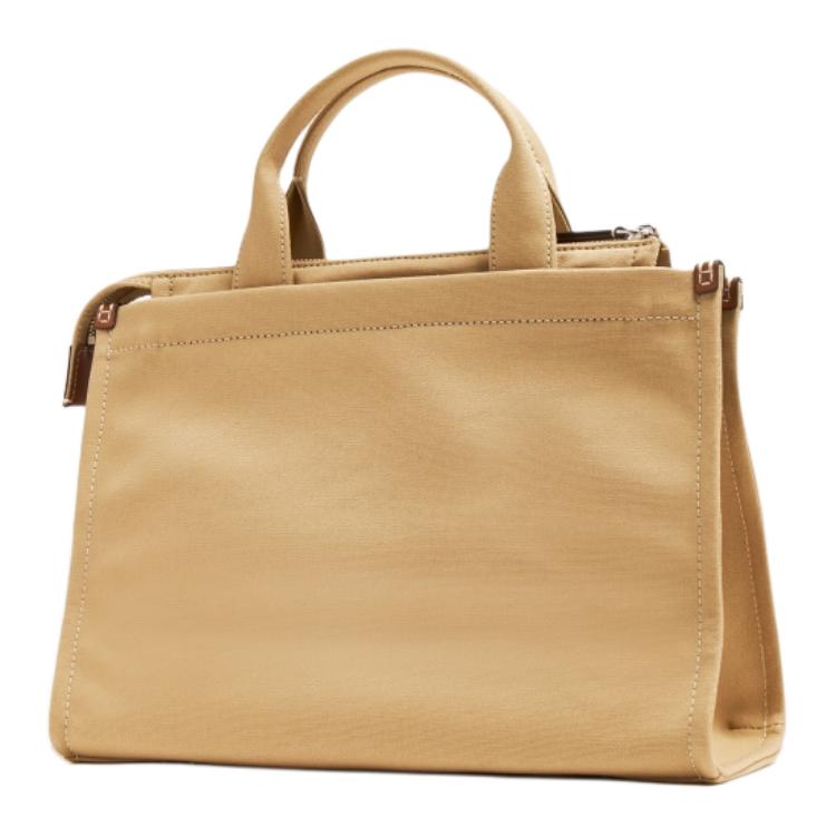 

Сумка через плечо Ella Canvas Crossbody One Shoulder от Tory Burch в цвете Hickory Nut
