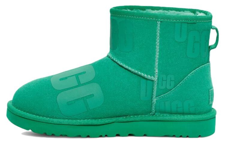 Угги женские UGG Botte Classic Mini Scatter, зеленый