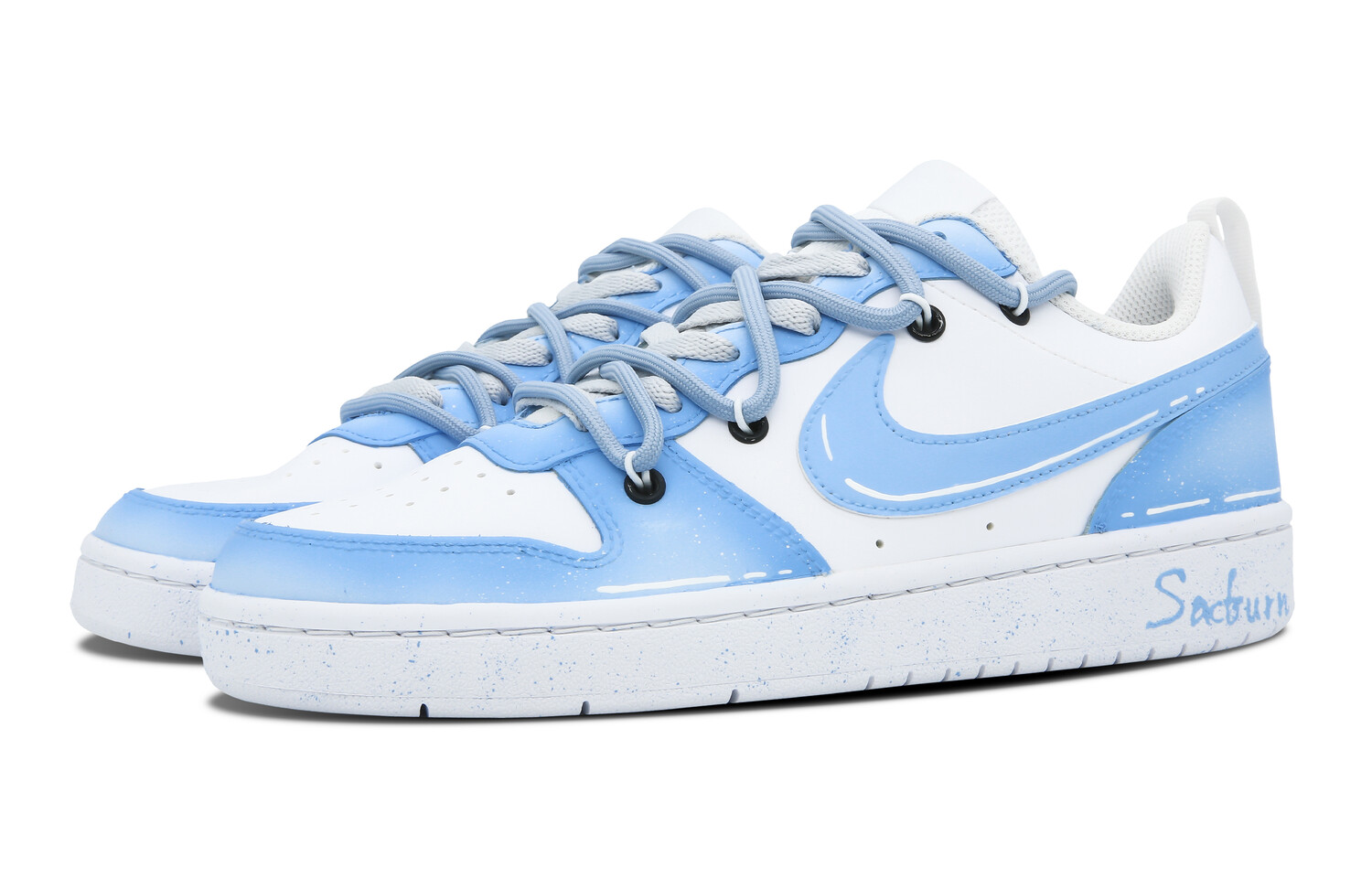 

Кроссовки Nike Court Borough Series Skateboard Shoes Women's Low-Top White