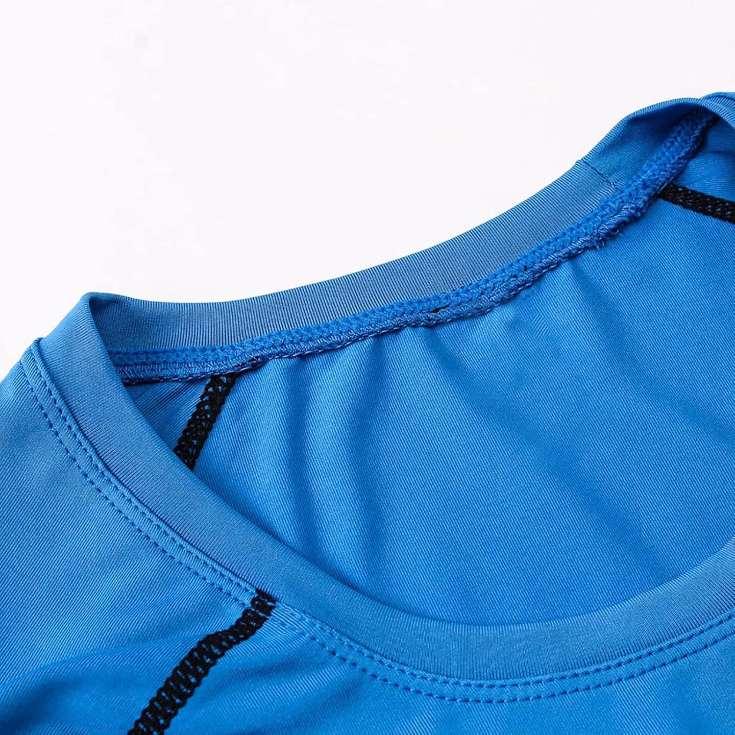 Футболка для тренировок, быстросохнущая, Generic, A01 Blue — фото 3