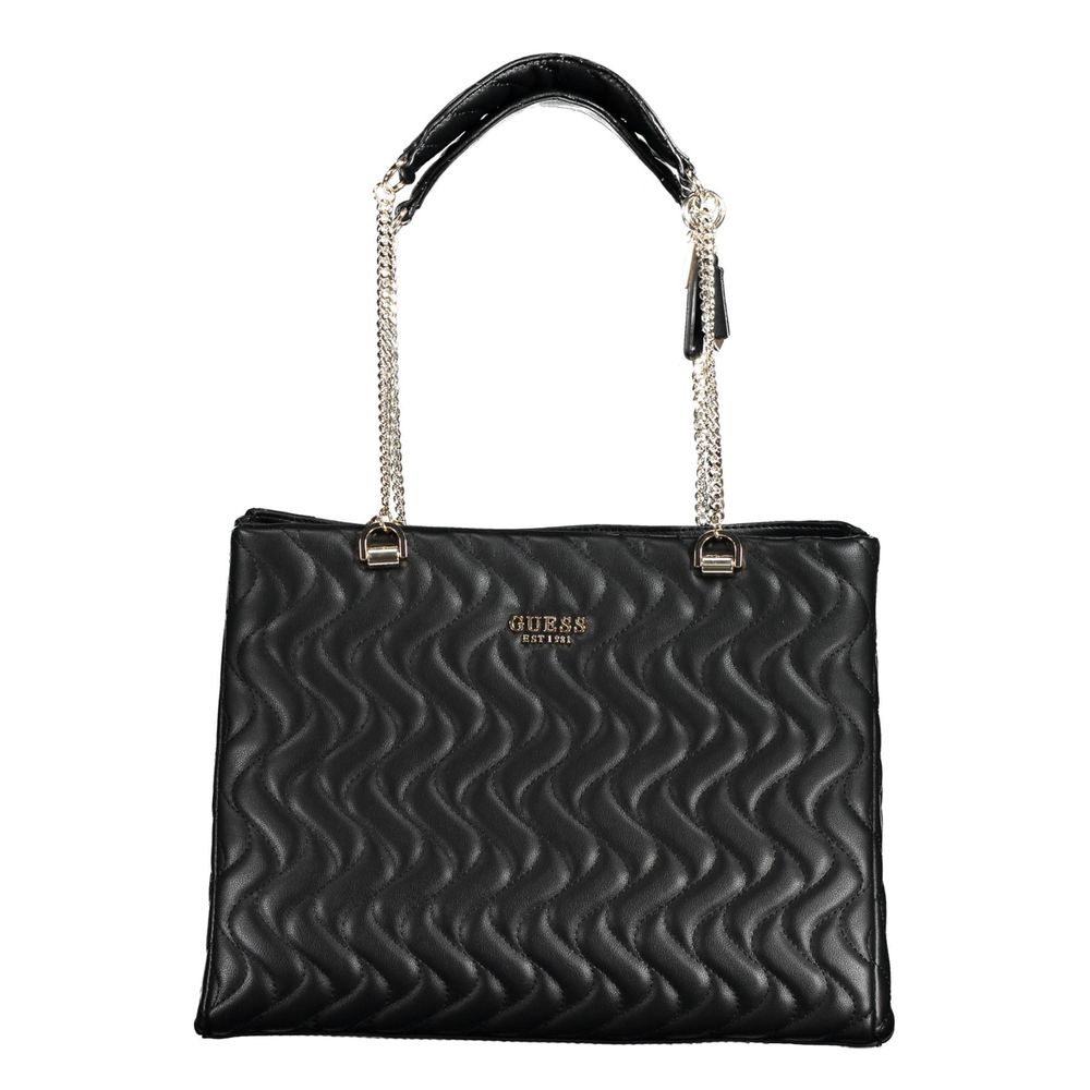 

Черная полиэтиленовая сумка Guess Shoes