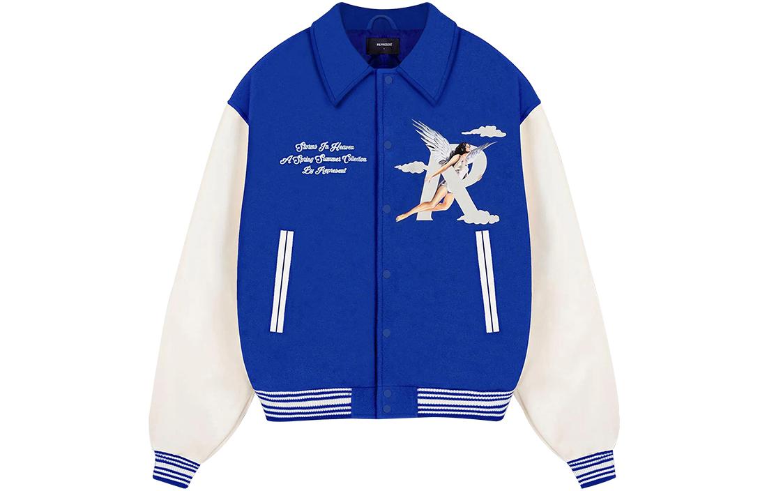 

REPRESENT Куртка бейсбольная мужская синяя, Blue