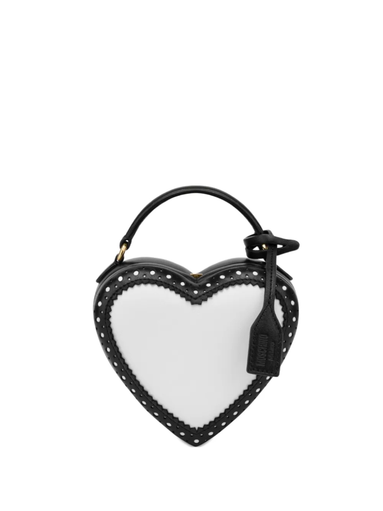 

Moschino клатч Love Me, белый
