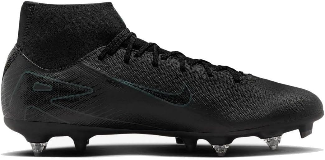 Кроссовки Nike унисекс для взрослых, низкие, оксфорд, плоская подошва, черный — фото 4