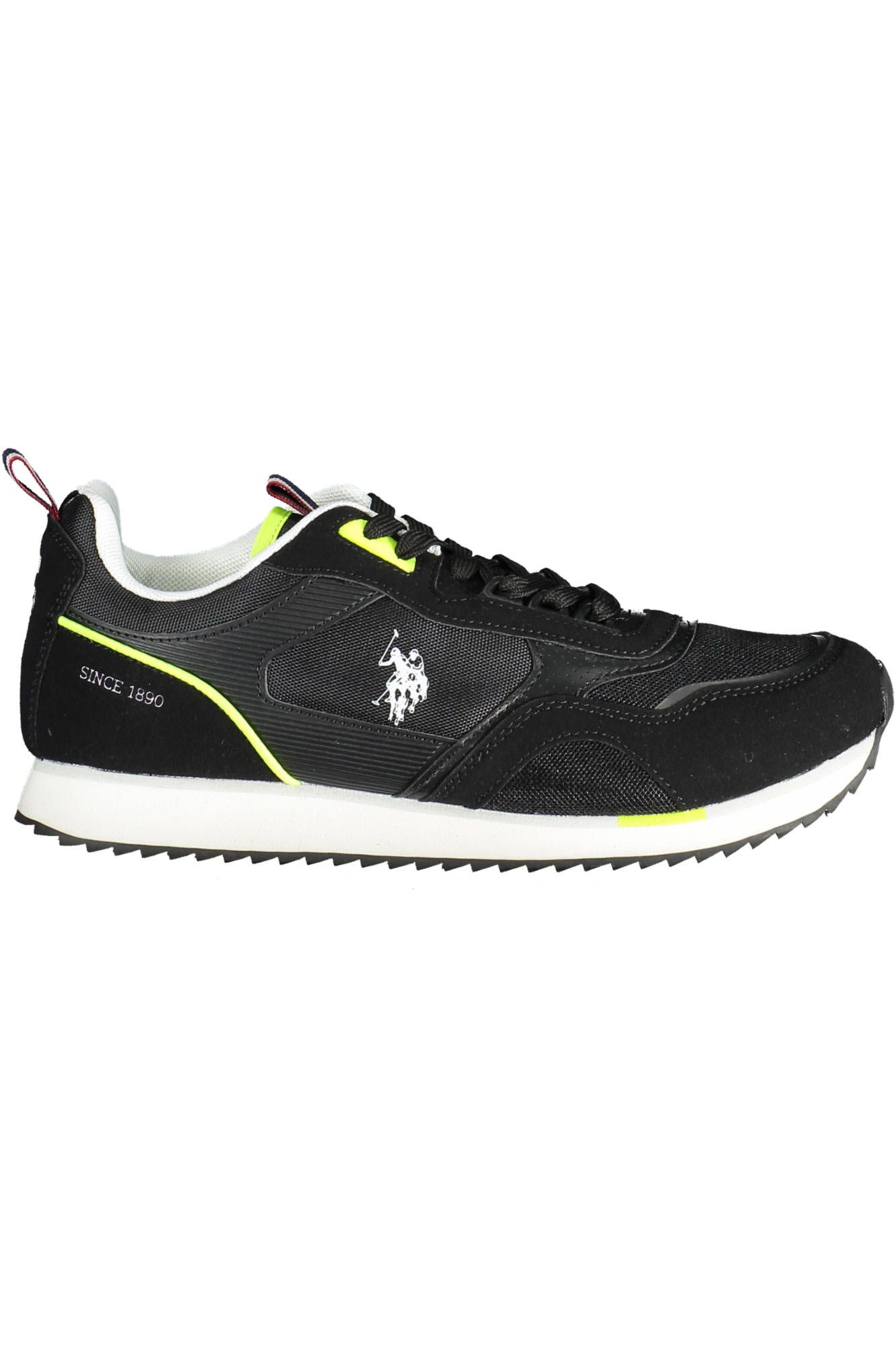 

Черные мужские кроссовки из полиэстера U.S. Polo Assn.