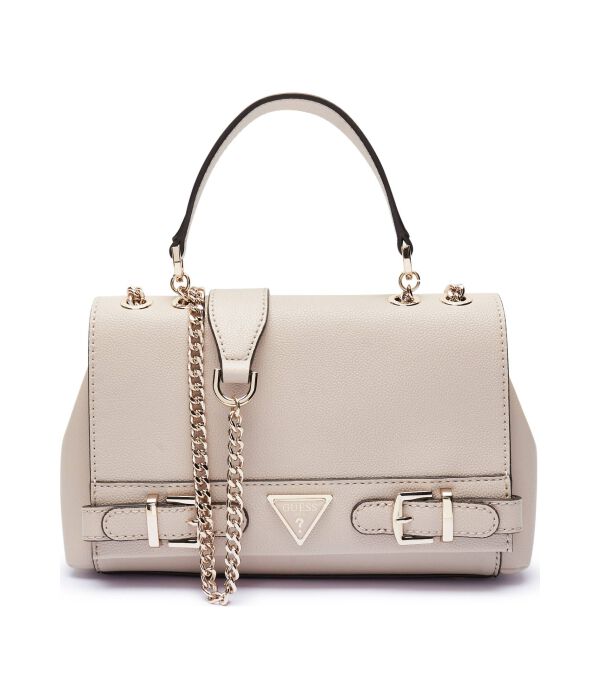 

Сумка Guess Ali с застежками, бежевый