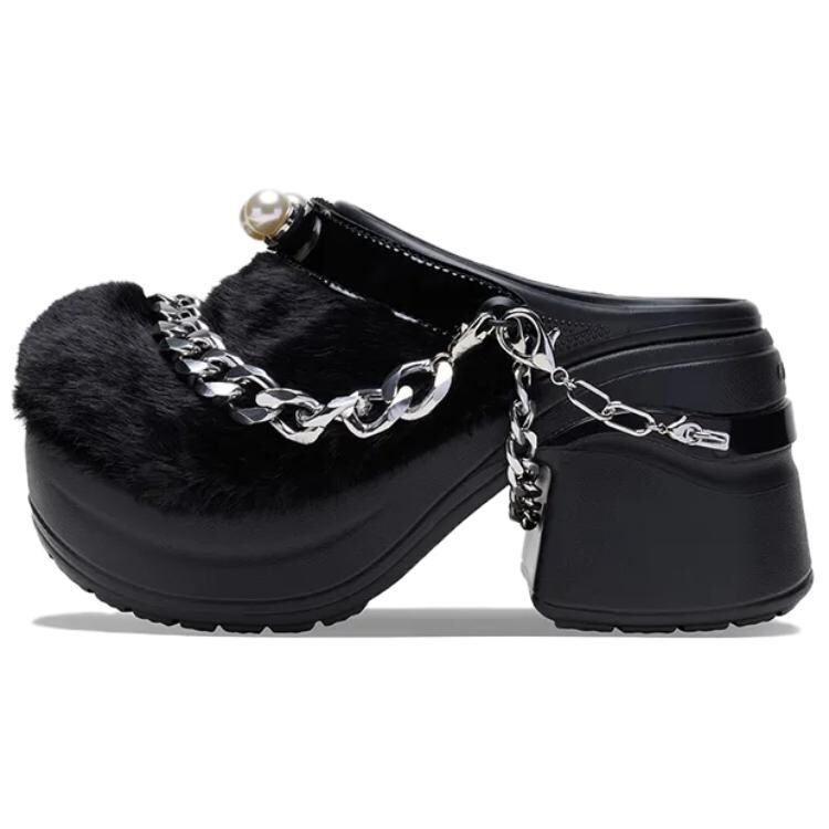 Сабо женские Crocs, черный