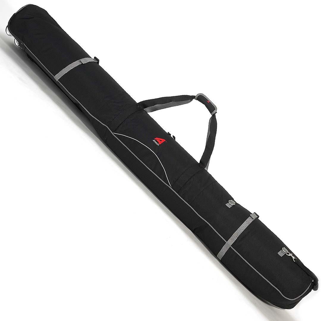 

Утепленный двойной чехол для лыж на колесах Athalon, Black