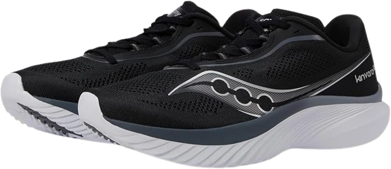 Мужские кроссовки Saucony Kinvara 15, Black White — фото 3