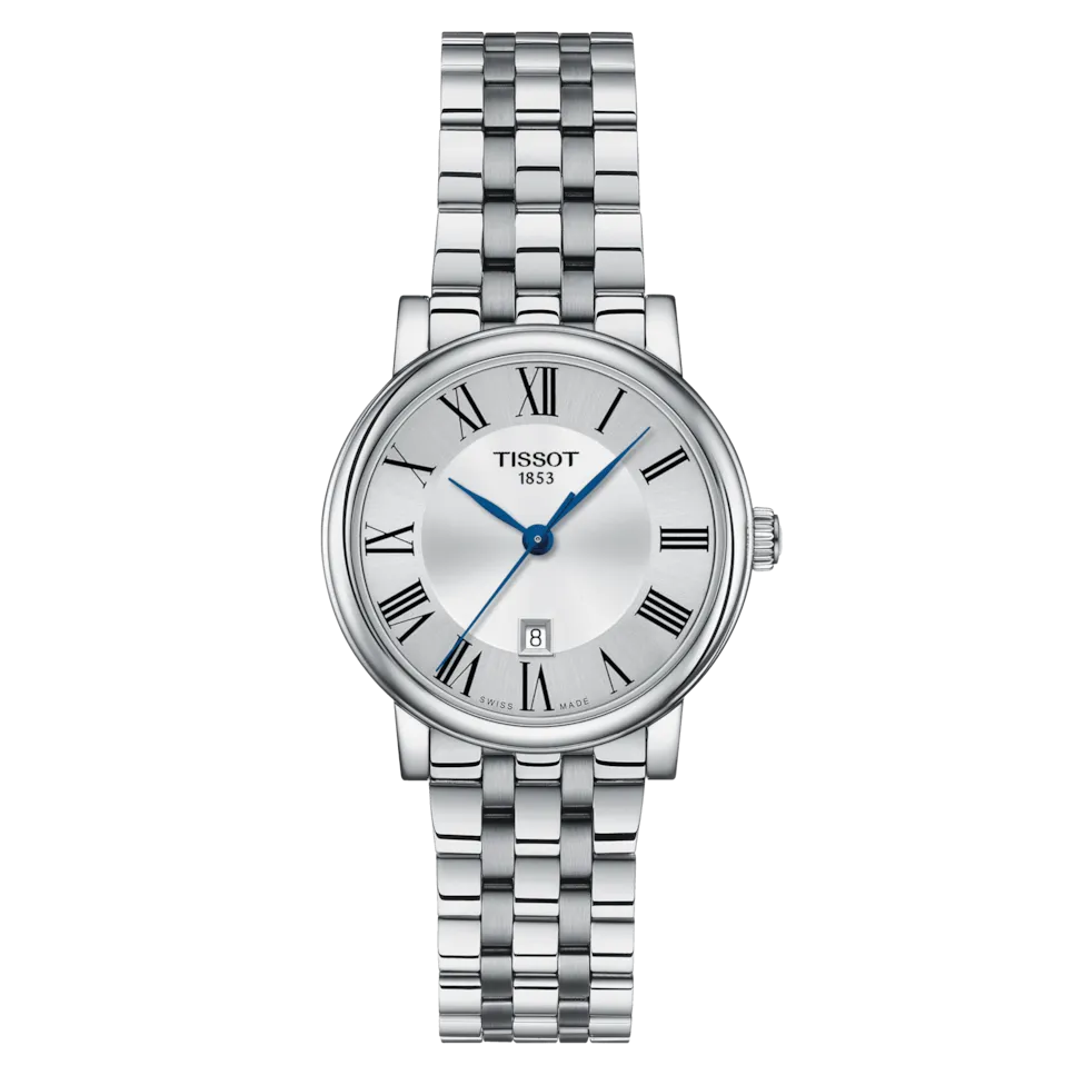 

Женские часы Carson collection из стали Tissot, серебряный