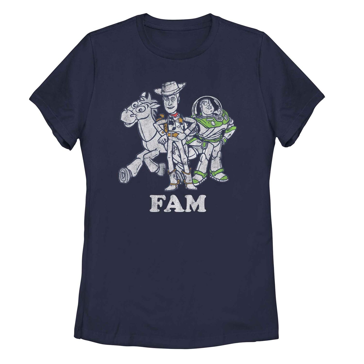 

Детская футболка Disney Pixar «История игрушек Базз Вуди и Буллсай FAM» Licensed Character