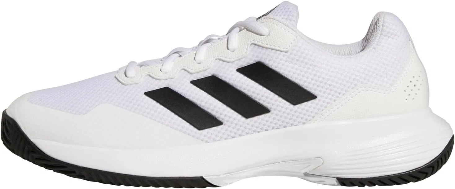 Кроссовки для тенниса adidas, мужские, цвет White/Core Black/White