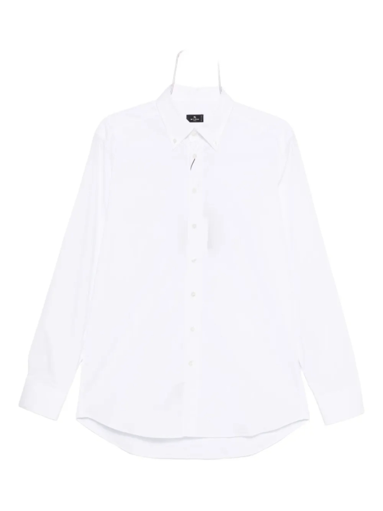 

Рубашка с логотипом ETRO на пуговицах, белый