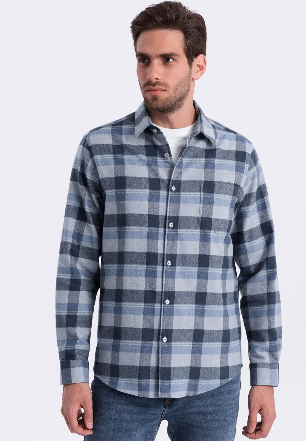 

Рубашка LEISURE SHCS Ombre, цвет grey
