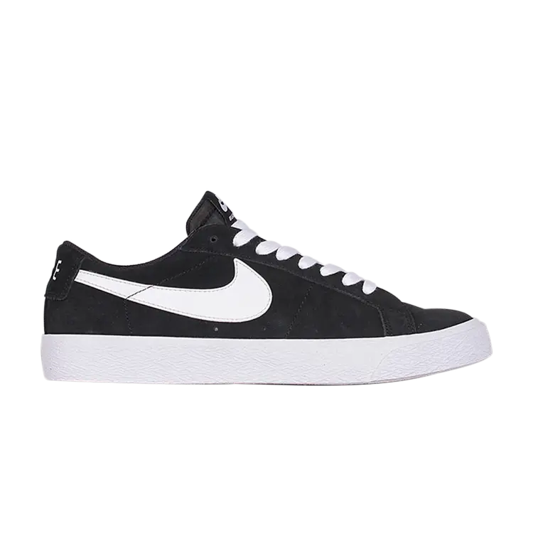

Кроссовки Nike Zoom Blazer Low SB 'Black White', черный