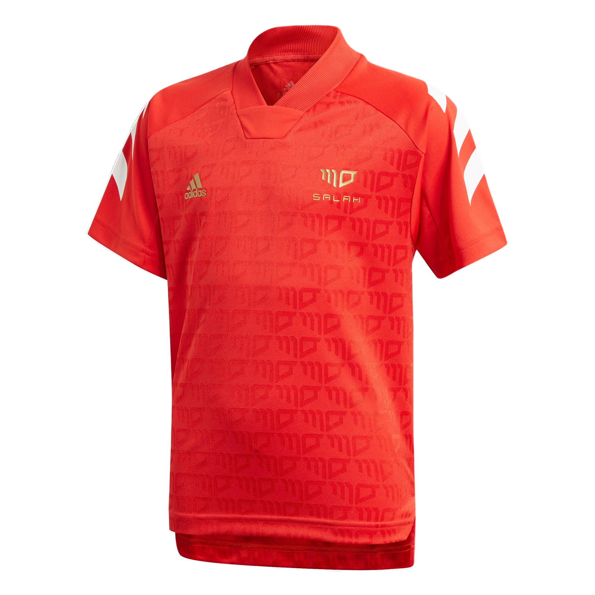 

Футболка Adidas Vivid Red/White/Gold для подростков