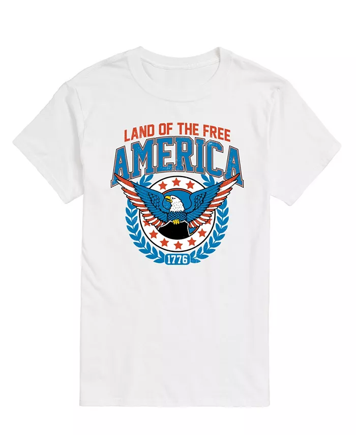 

Мужская футболка Americana Land of The Free с коротким рукавом AIRWAVES, белый