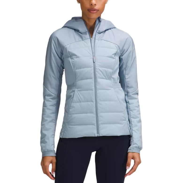 

Lululemon Куртка Down For It All для женщин, Concrete Blue/Concrete Blue