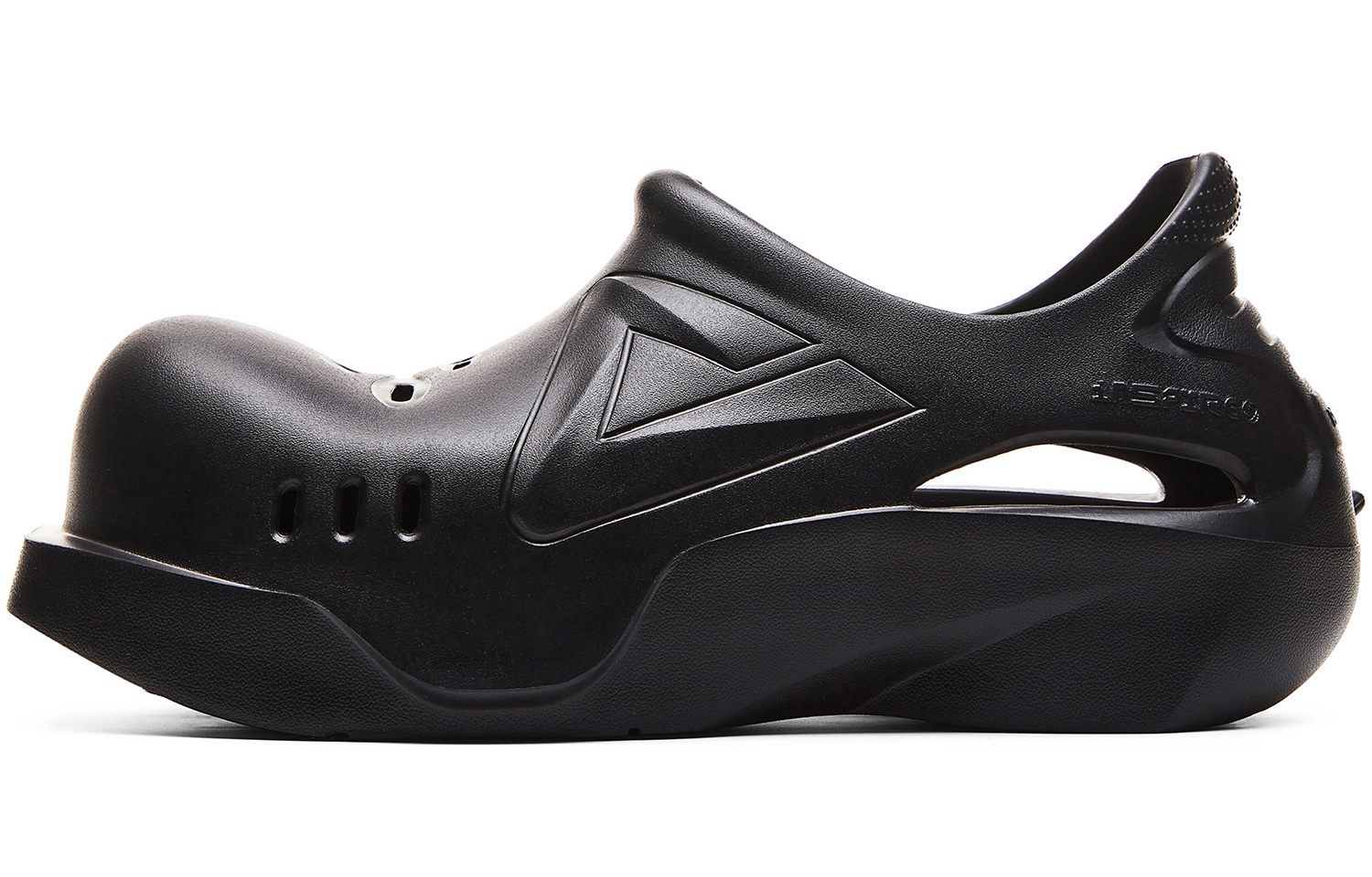 

PEAK Мужские сабо Taichi Doodle Shoes, полностью черные