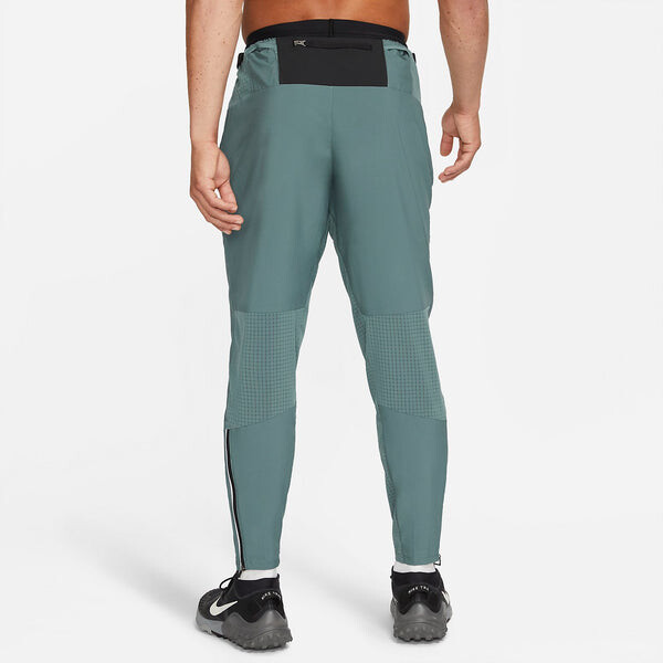 Брюки dri fit phenom elite knit брюки для бега по пересеченной местности Nike, зеленый — фото 2