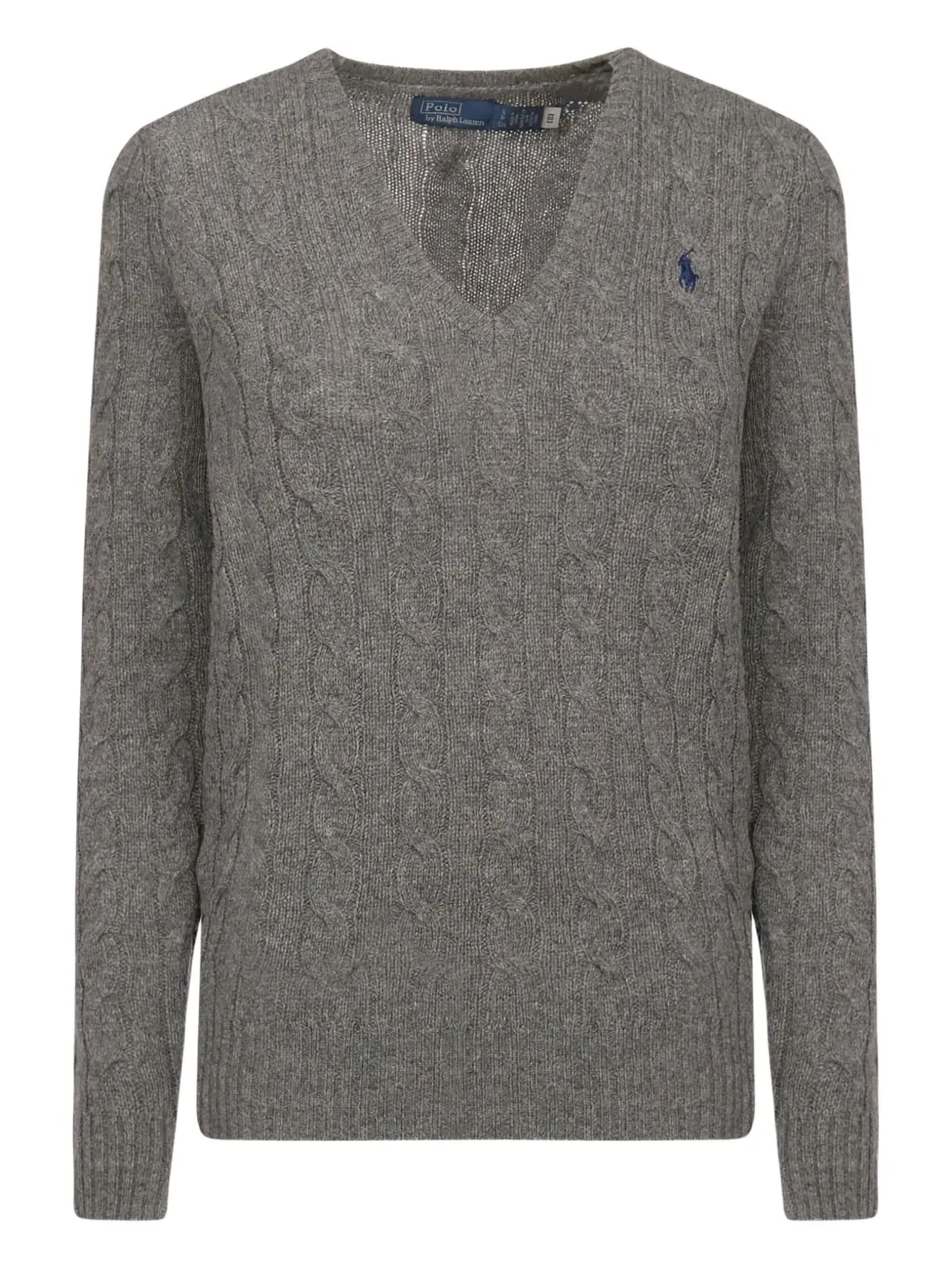 

Свитер с логотипом Polo Pony POLO RALPH LAUREN, серый