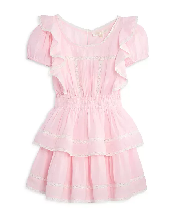 Платье для подростка Джейми - для ребенка постарше Loveshackfancy, Pink